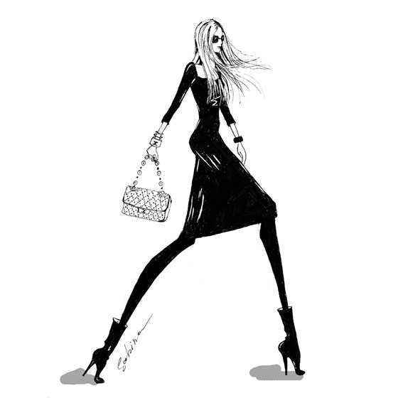 Иллюстрации: fashion illustration
